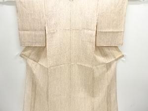 抽象模様織り出し夏十日町紬着物